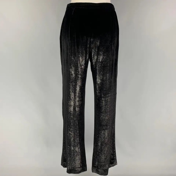 Vintage Giorgio Armani glitter velvet pants - Picture 5 of 6